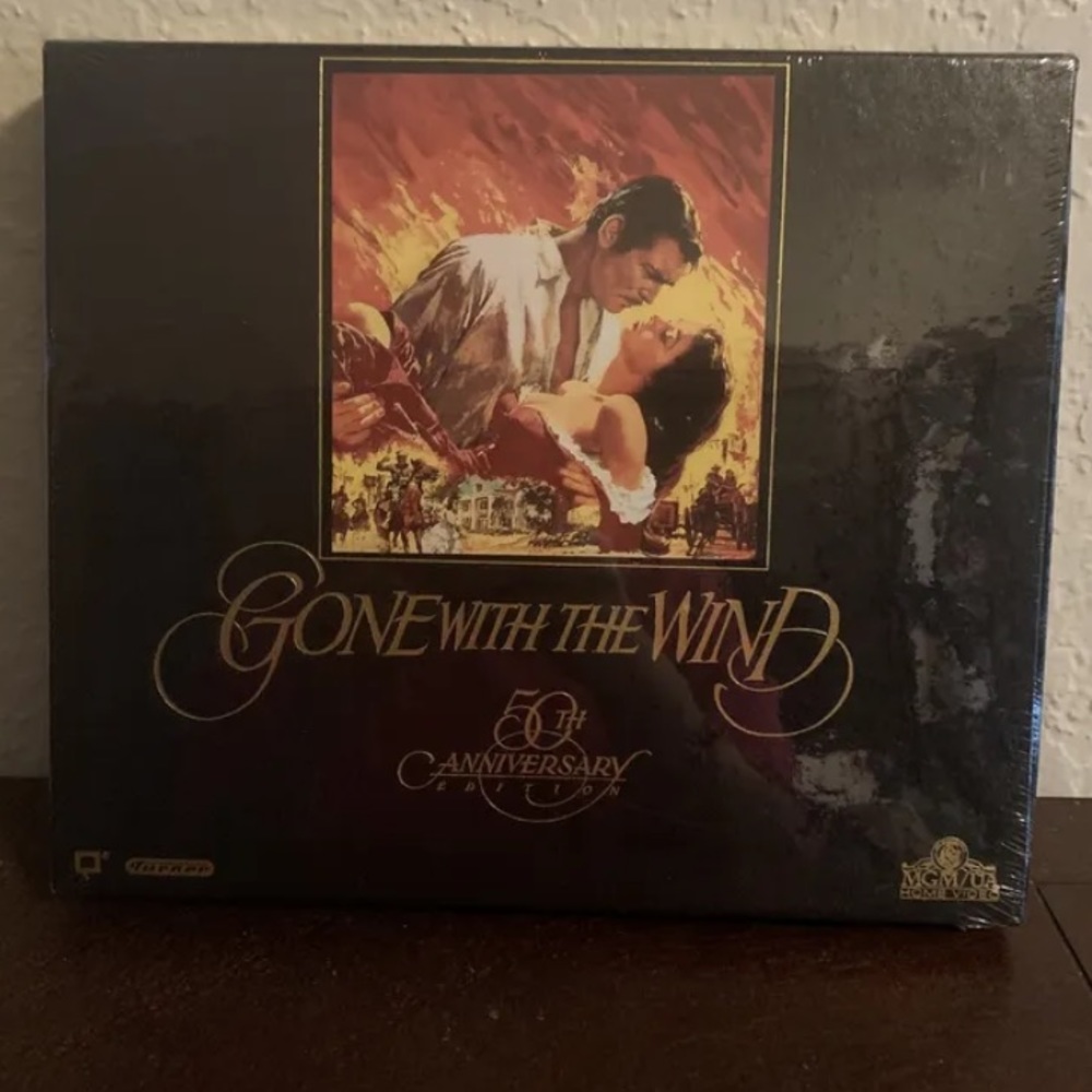 Gone With the Wind 50th Anniversary Limited Edition (VHS, 1990, 2-Tape Set)